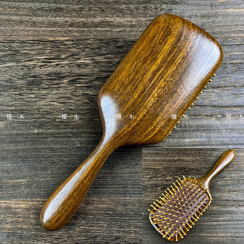 超大气垫梳丨气垫梳子气囊按摩梳女士专用长发家用加大号檀木梳