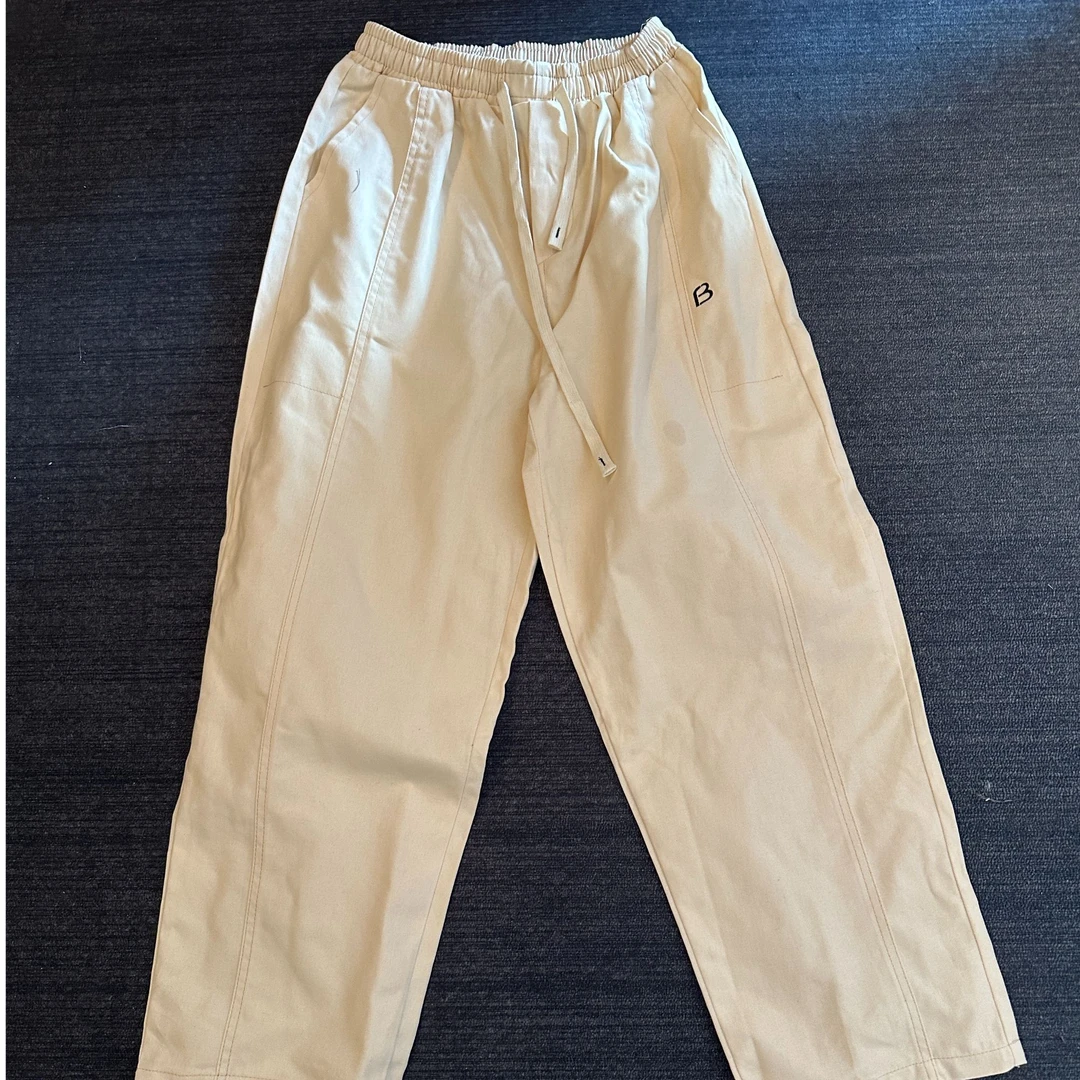 【清清】春冬休闲裤男士直筒宽松长裤抗皱免烫舒适百搭