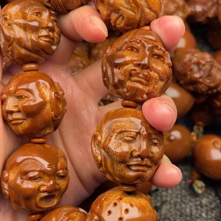 橄榄核吊坠狼橄榄