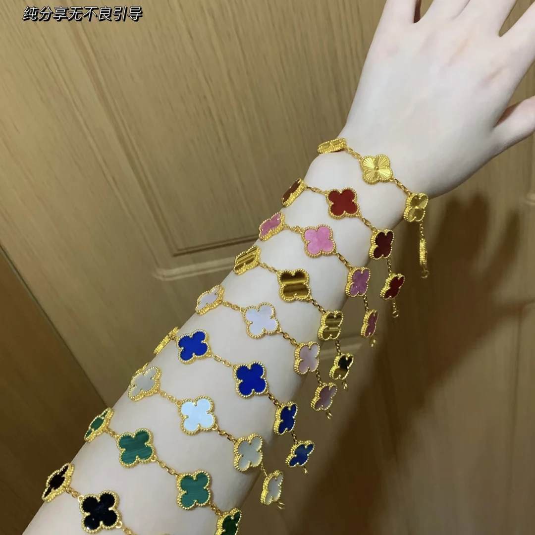 足银手链 【五花手链】百搭时尚氧气