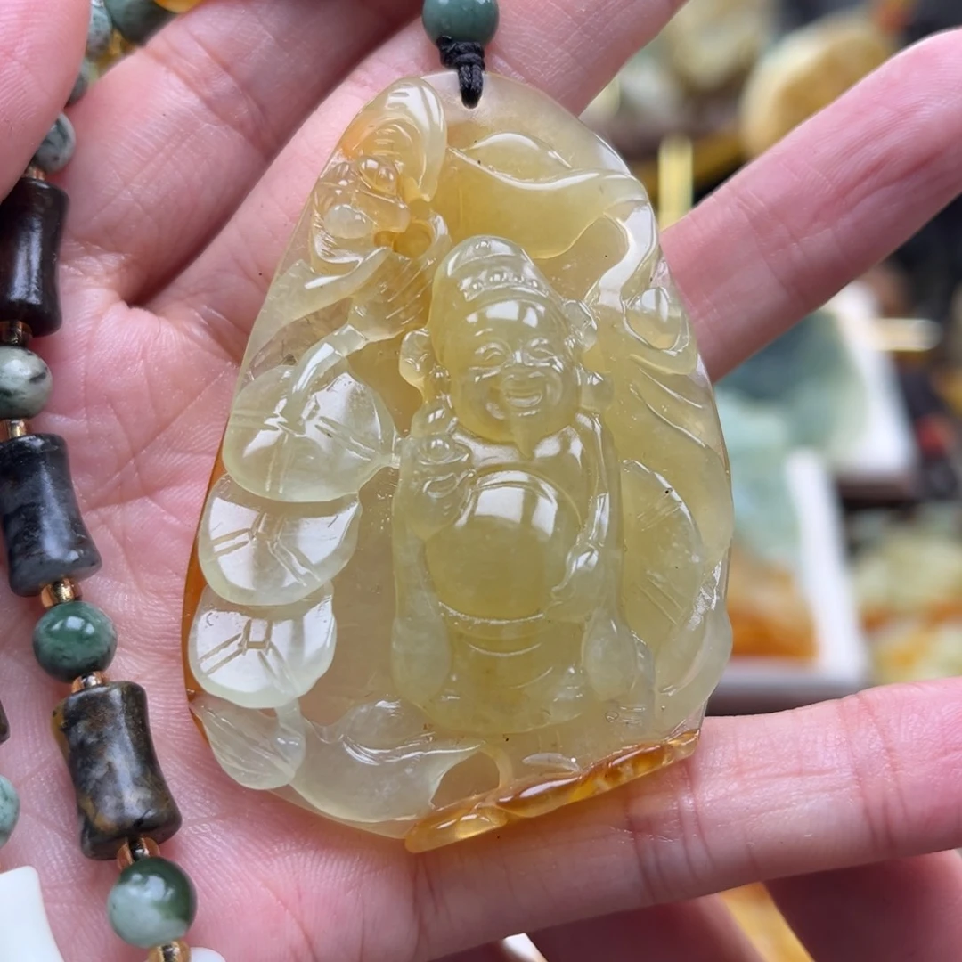 未镶嵌岫玉挂件挂件
