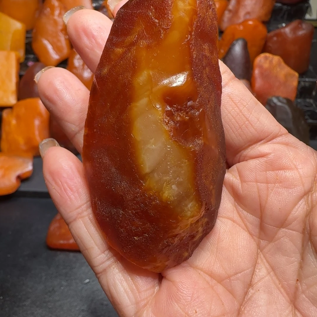 定制琥珀未镶嵌还*专属定制