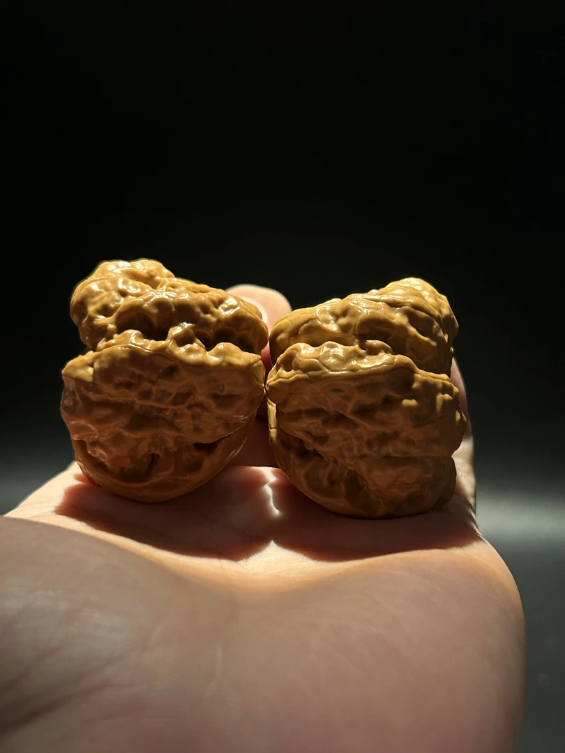 老树蛤蟆头文玩核桃全品无修