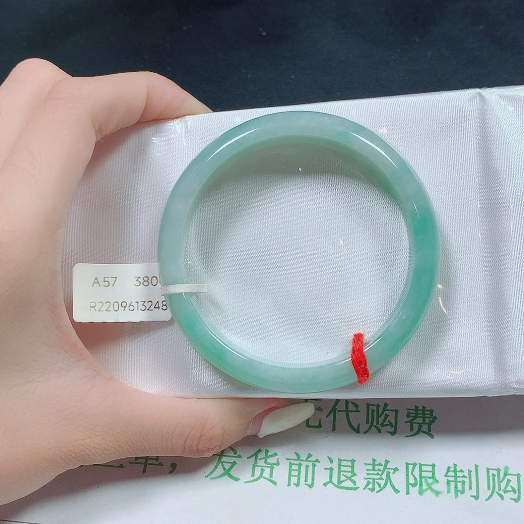 翡翠未镶嵌手镯翡翠手镯57