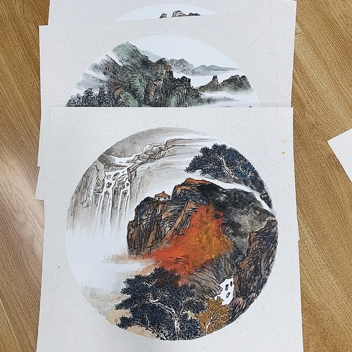 刘****.姜奇老师山水作品