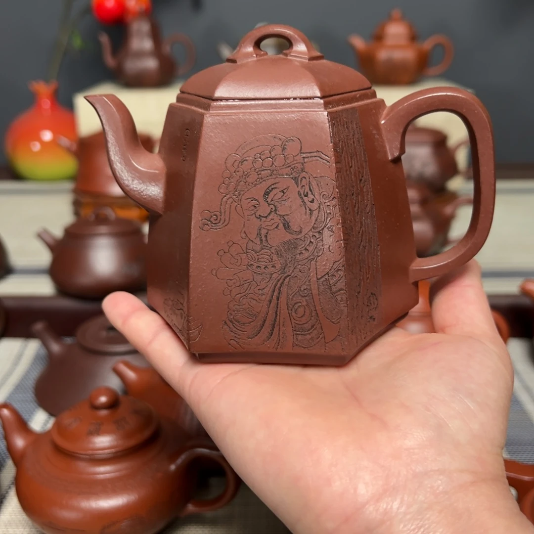 紫砂茶壶无***生宜兴紫砂