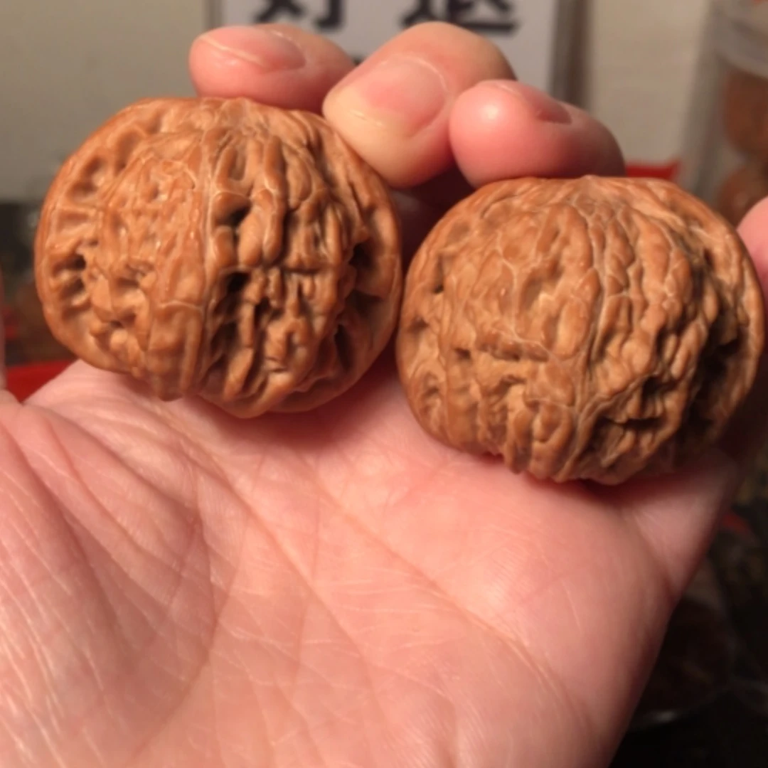 【闪购商品】文玩核桃把件时****语磨盘39.5