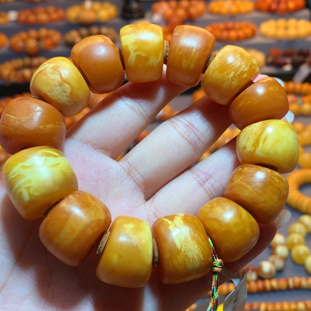 【闪购商品】手串蜜蜡未镶嵌蜜蜡手串