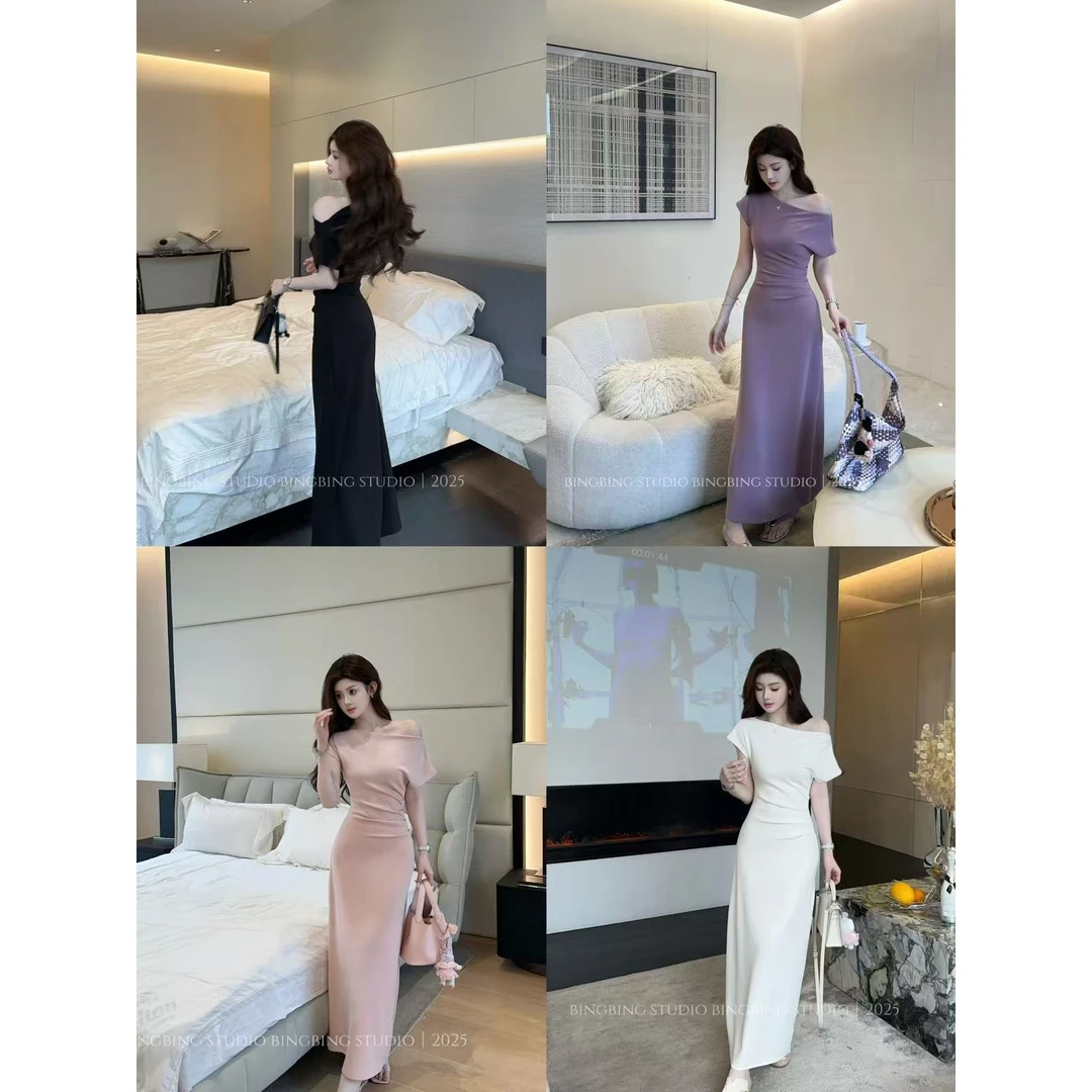 冰冰「温柔革命」夏季气质轻奢百搭洋气减龄法式连衣裙BBX5LYQ1359