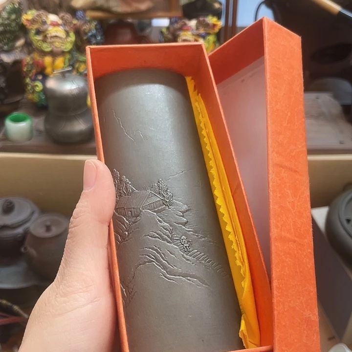 沧***粟锡中古工艺品摆件