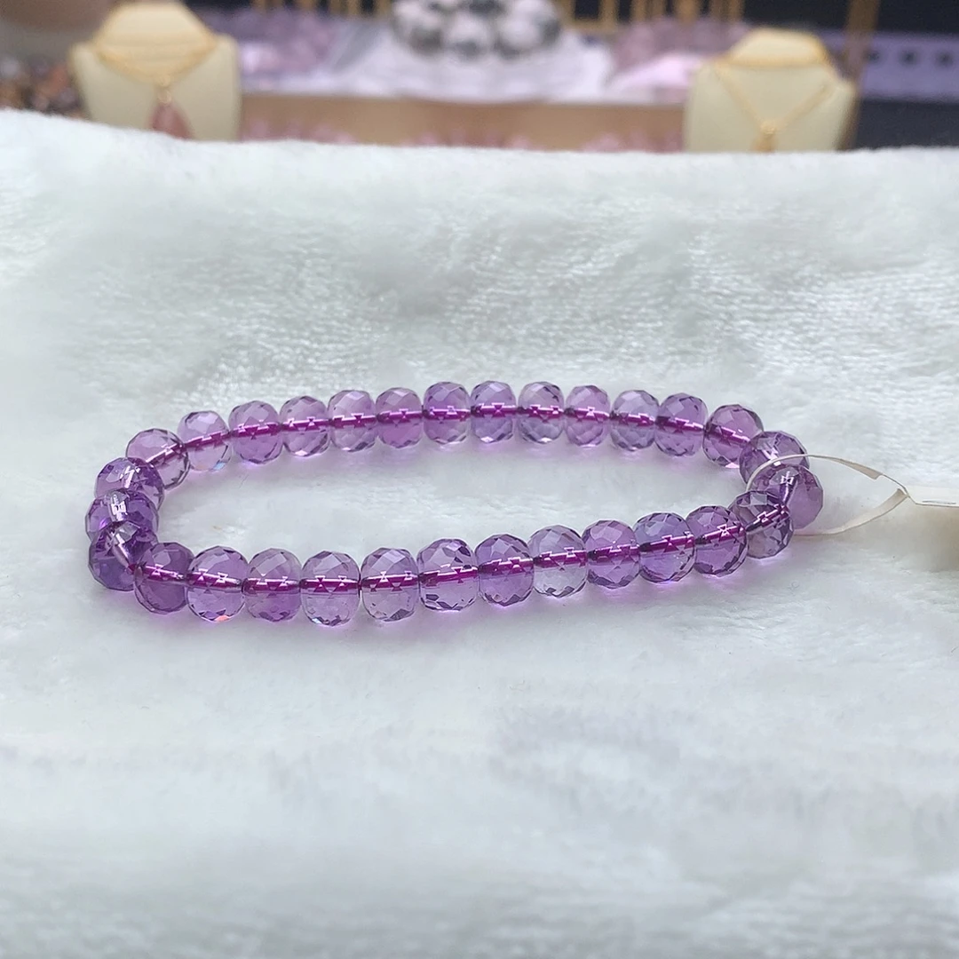 手串未镶嵌水晶紫水晶