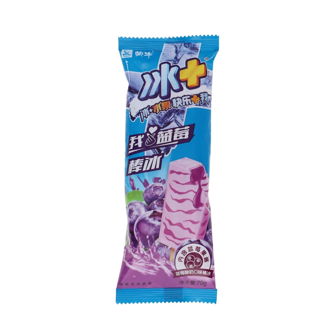冰+蓝莓酸奶口味棒冰 70g
