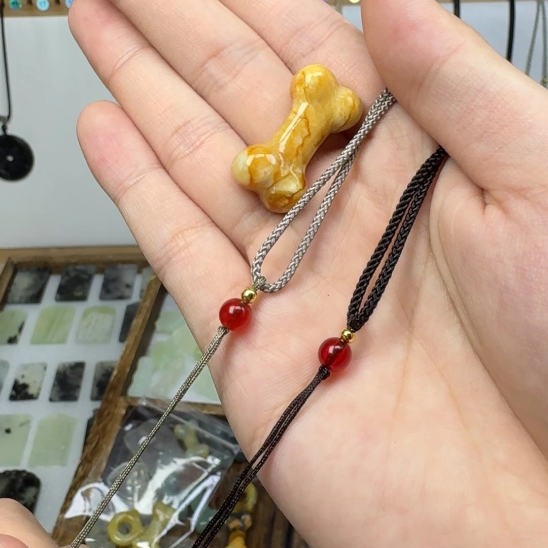 蛇纹石玉吊坠 随机发一单未镶嵌煜