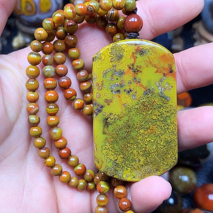 玛瑙/玉髓未镶嵌颈饰