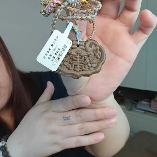 大理石磁石雪松香 手工串珠