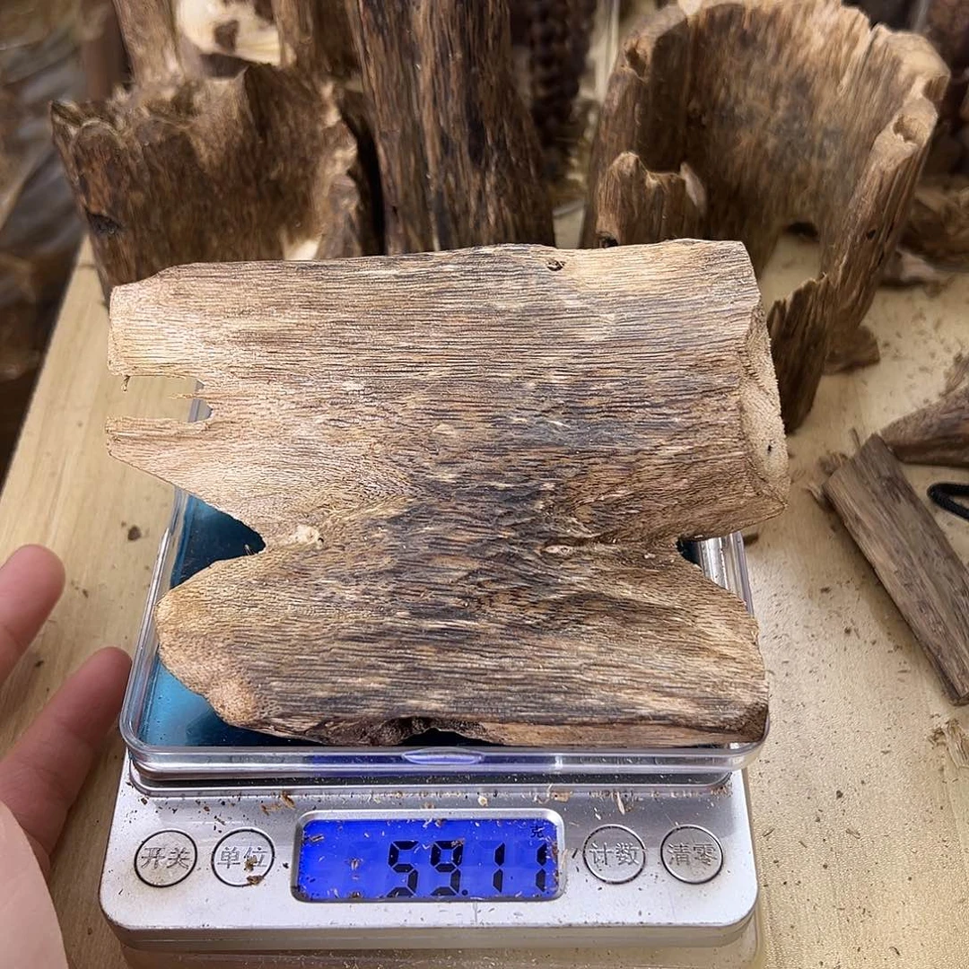 香料绿奇楠虫漏59克乌身