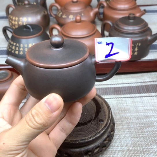 壶微瑕 小品汉瓦壶 110毫升左右