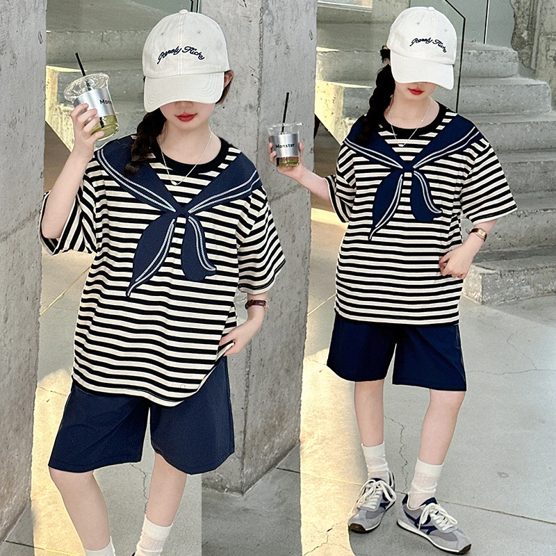 女童夏装套装2025新款