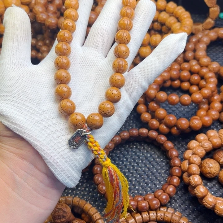 桃核手串私*11尺东北桃核28颗