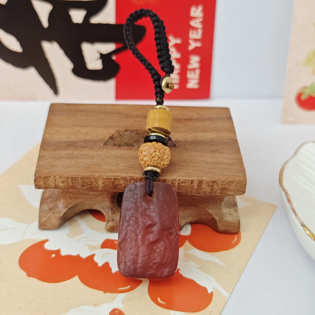 【松岗遇丽珠宝】天然蜜蜡 10224027-钥匙扣