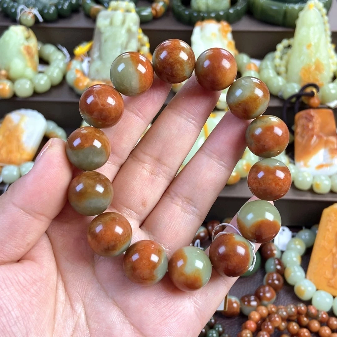 透闪石质玉未镶嵌手串