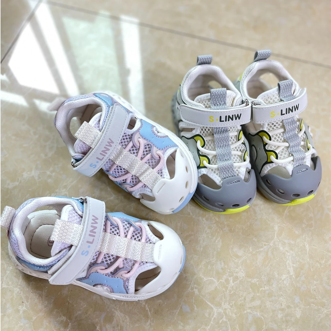 森林娃25X8971男女童夏季新款防滑机能凉鞋