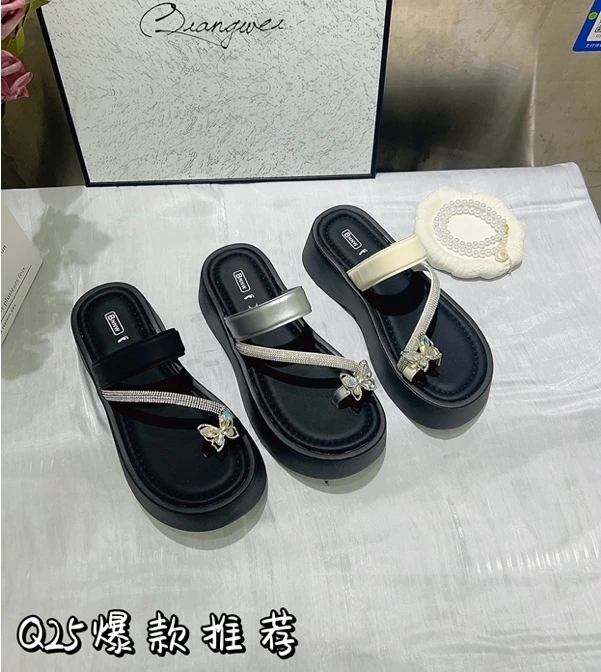 女夹趾韩版一字拖鞋Q25童鞋