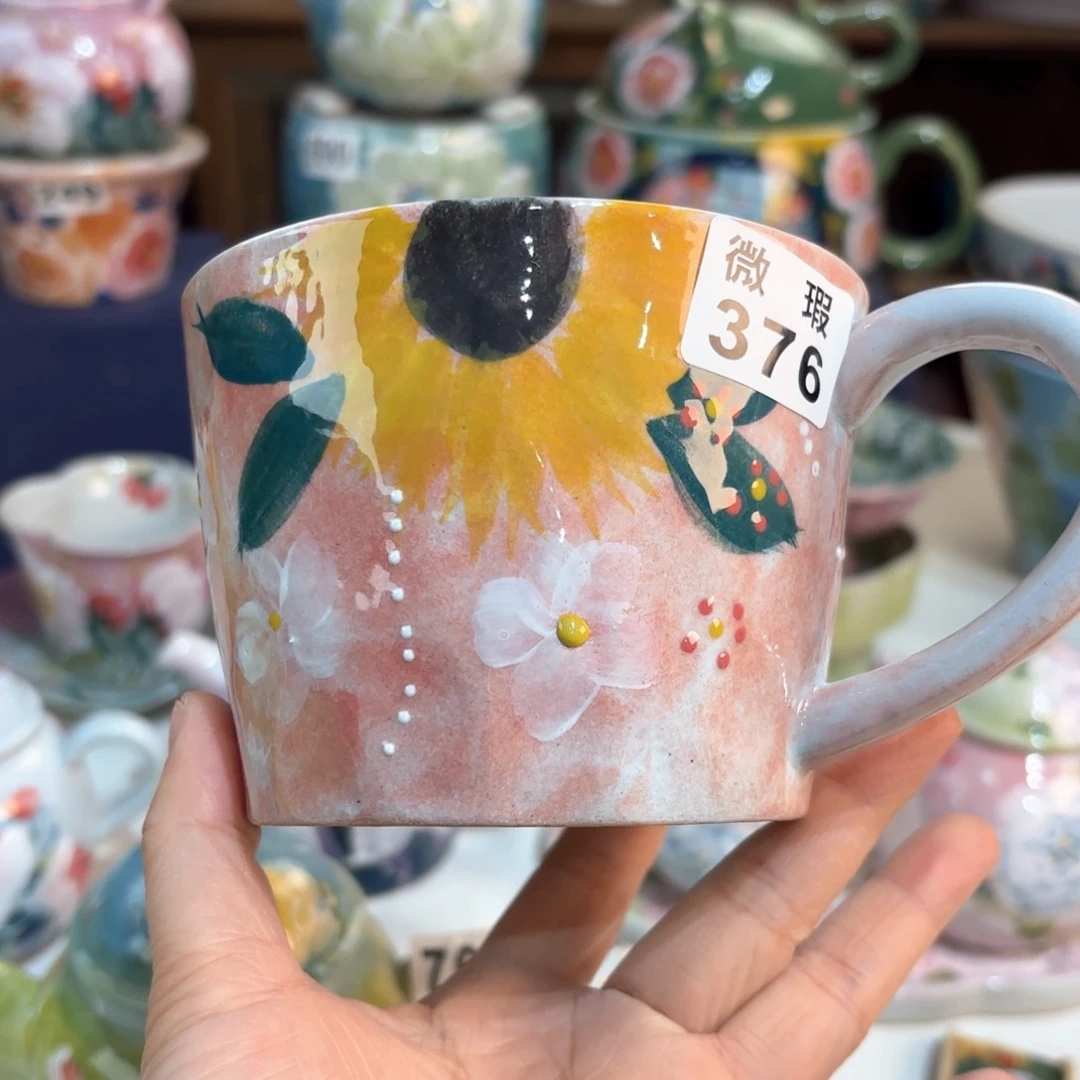 景德镇手绘高温釉下彩陶瓷茶具