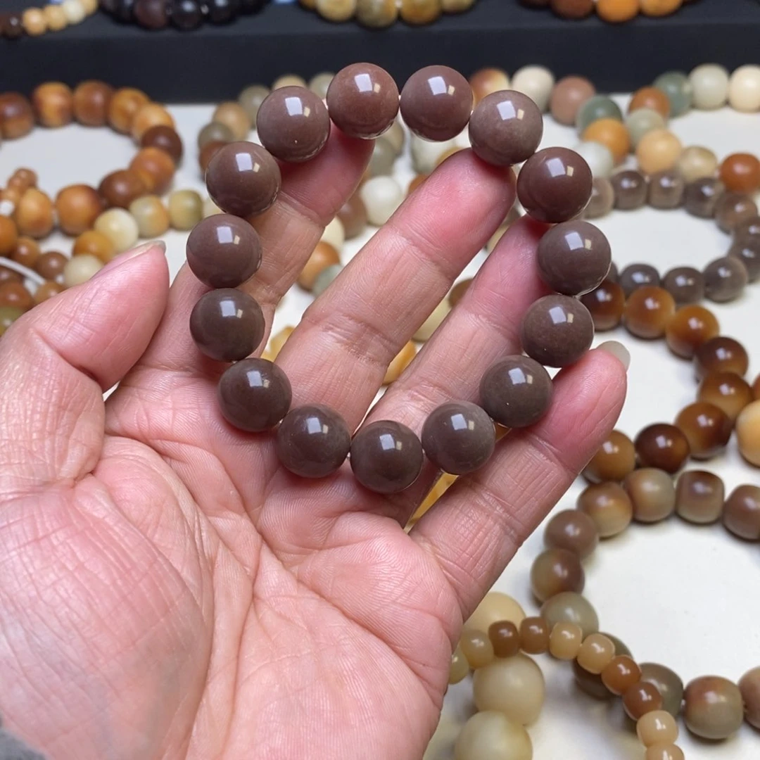 菩提根/象牙果手串卡14麦丽素