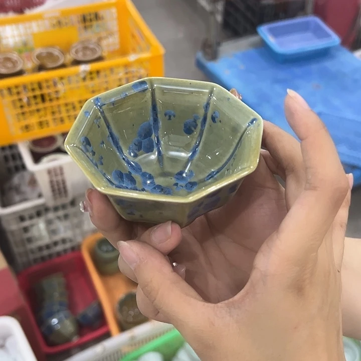 龙泉云间青瓷小米茶器
