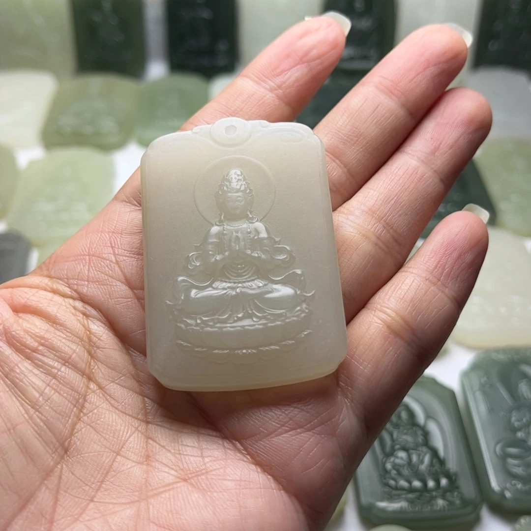 麗***麗定制和田玉精品抛光