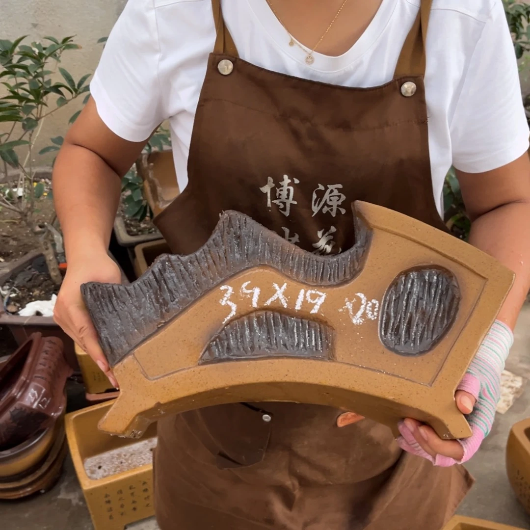 紫砂花盆盆景艺术