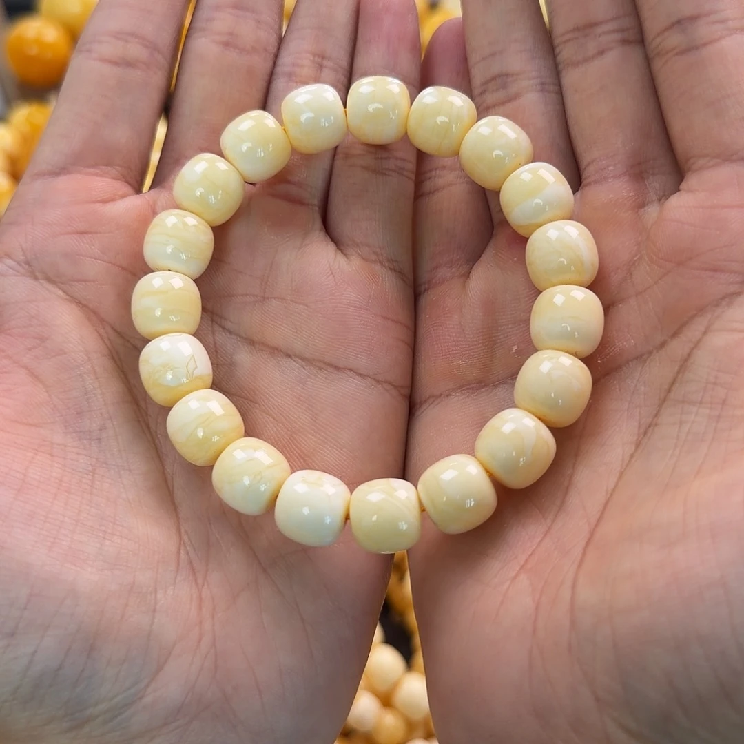 琥珀未镶嵌珠宝奇石12mm同料