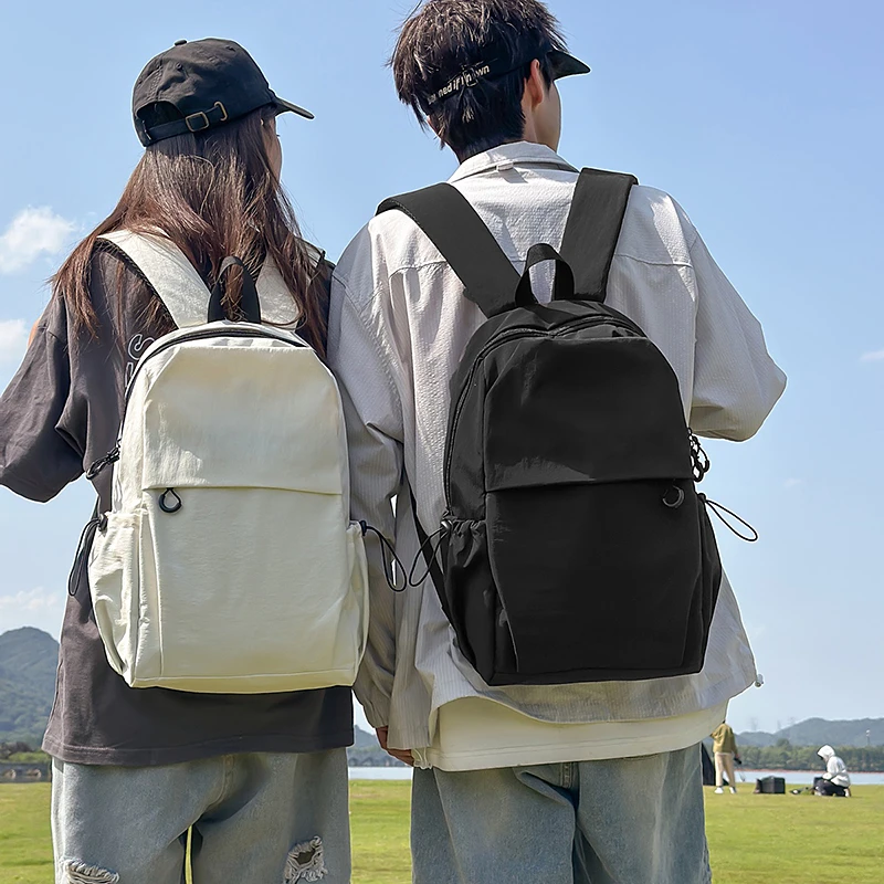 小型双肩包男小号潮牌迷你轻便学生书包运动短途旅行小背包男防水