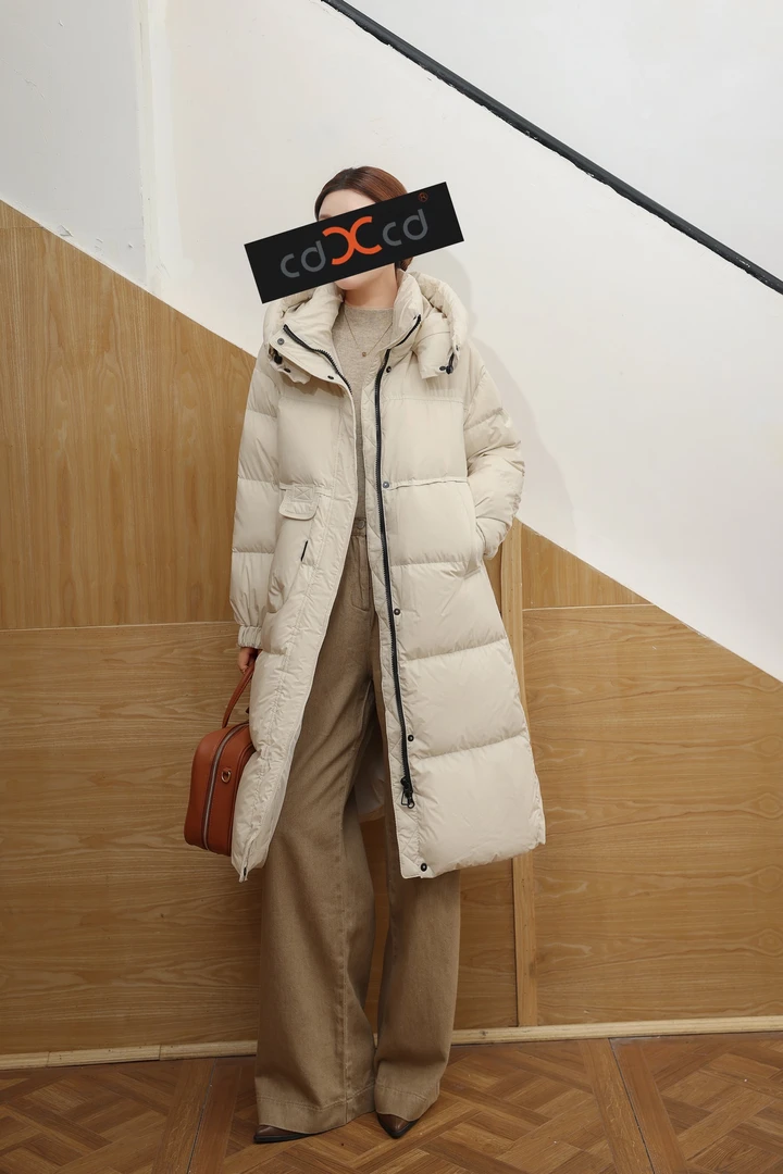 新款中长时尚简约丫丫外套