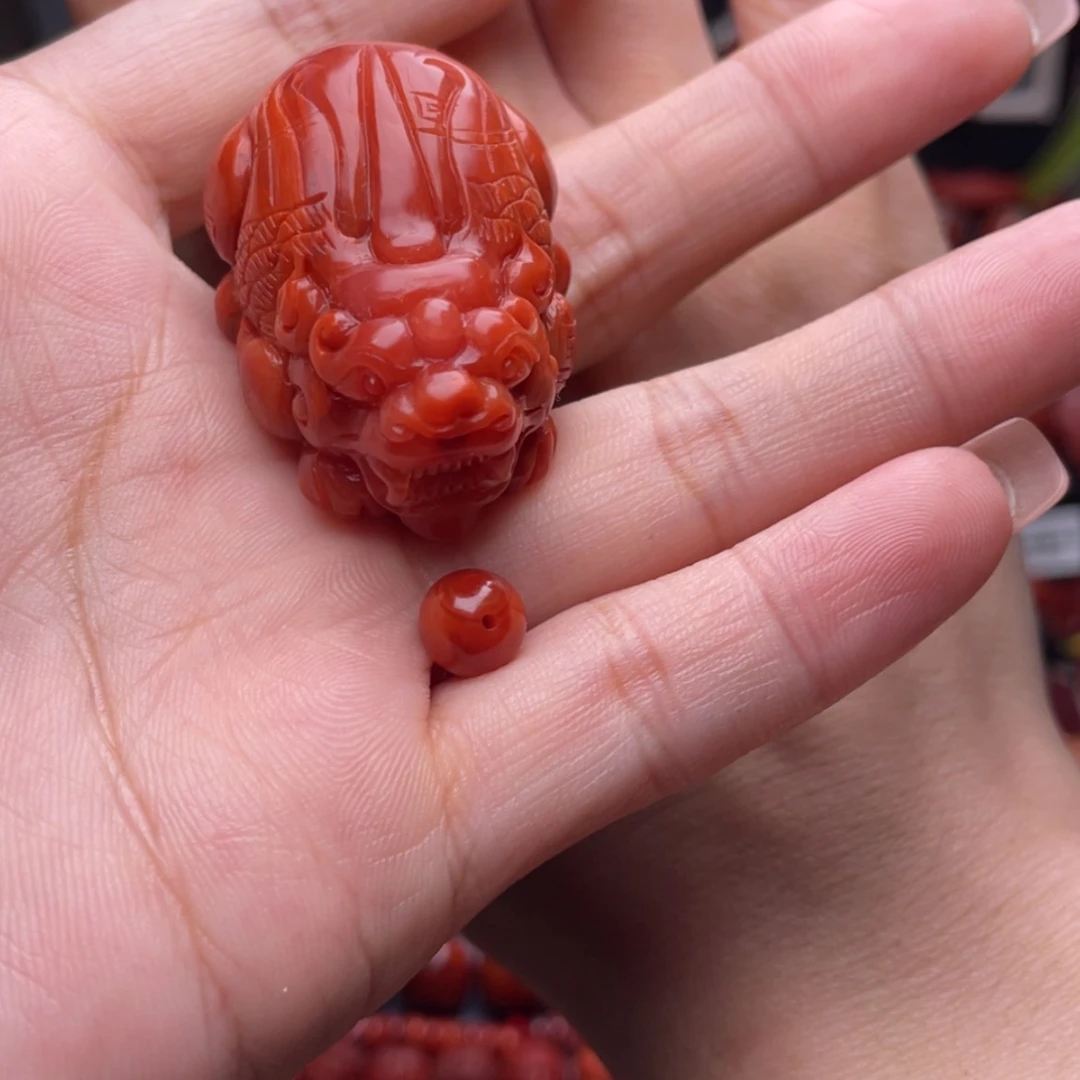 【闪购商品】南红玛瑙招财貔貅未镶嵌?***?