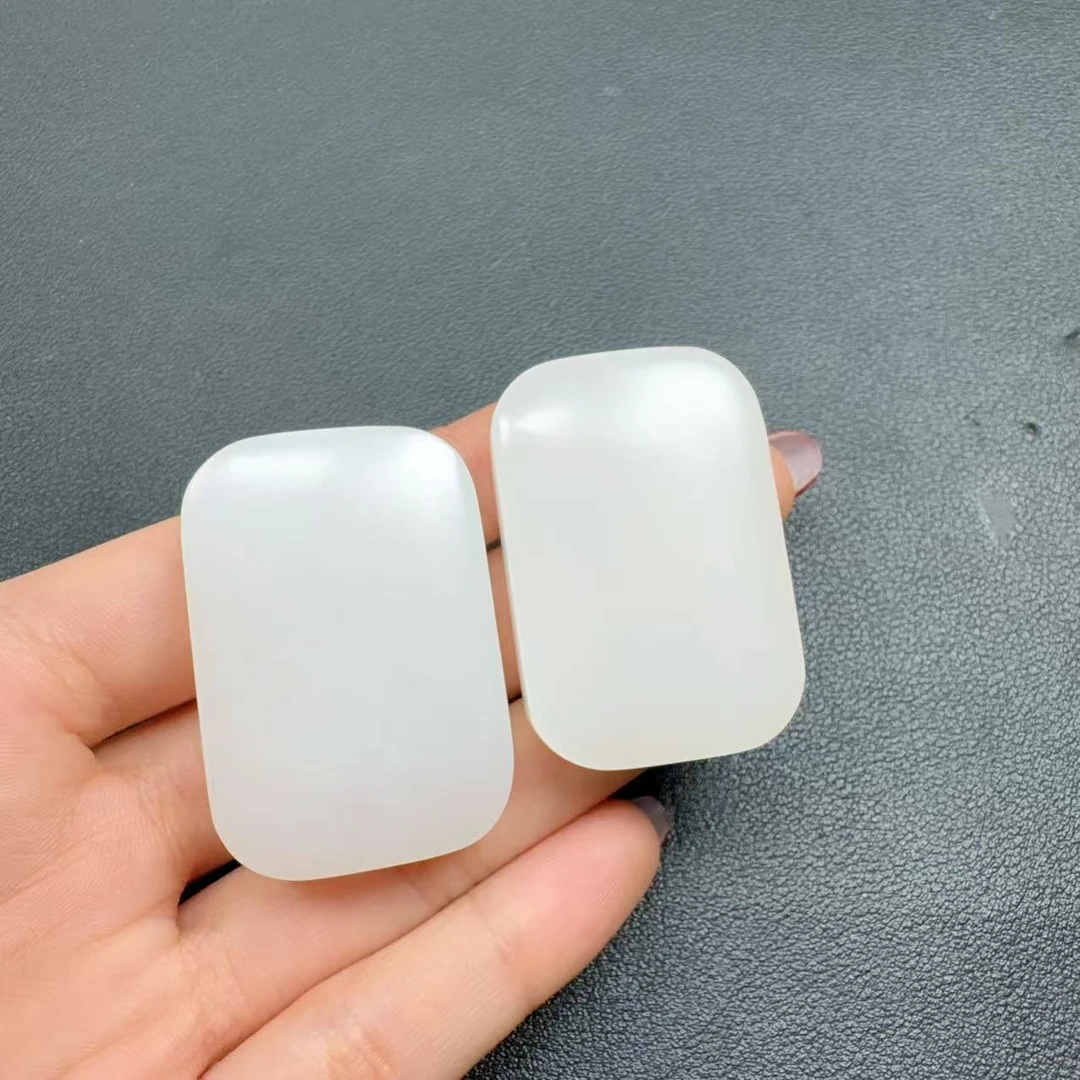 【玉经纶】32777/Q28-和田玉无事牌吊坠-多样性发其一