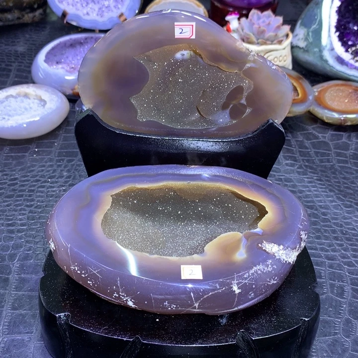 水晶宠粉彩软大盆未镶嵌@*华