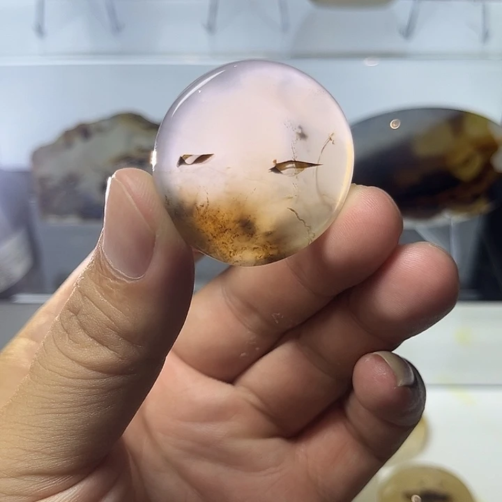 玛瑙/玉髓未镶嵌吊坠(不含链)