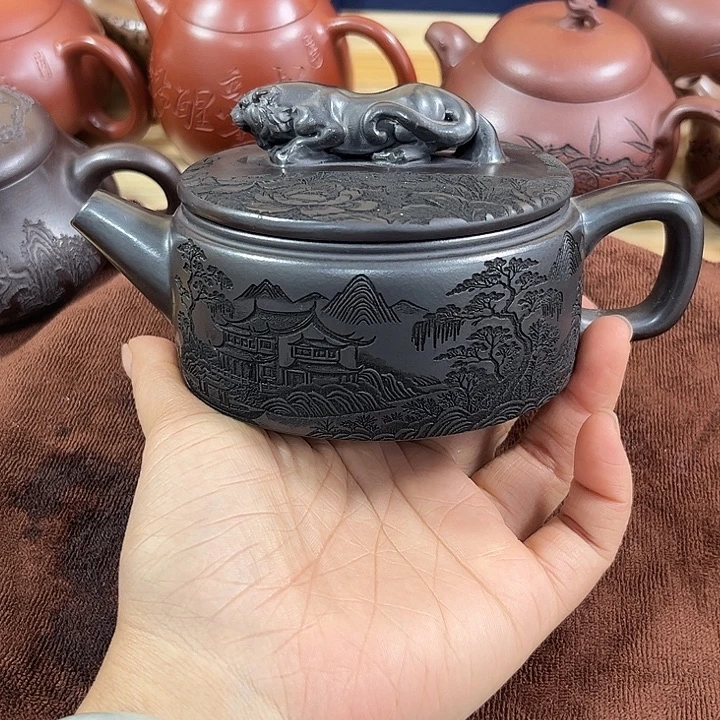 紫砂茶壶紫砂微瑕