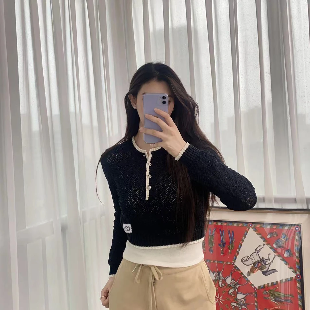 95新 Chanel/香奈儿 麦殿/针织衫34码A级/250505SJYLY02