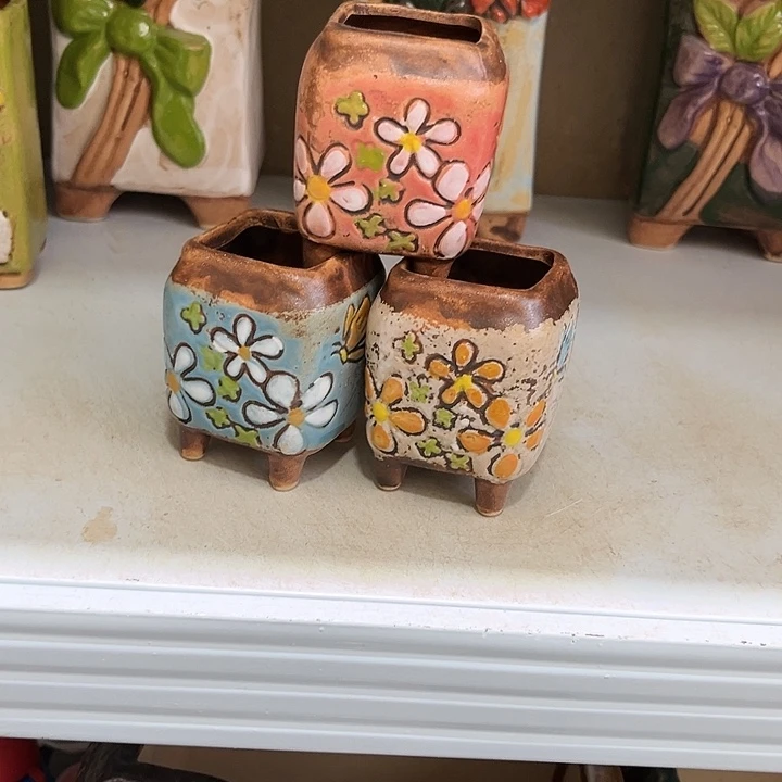 紫砂花盆粗陶材质多肉花盆