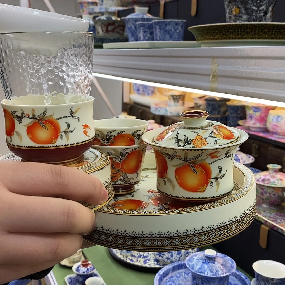 盖碗里盖好看的漂亮的