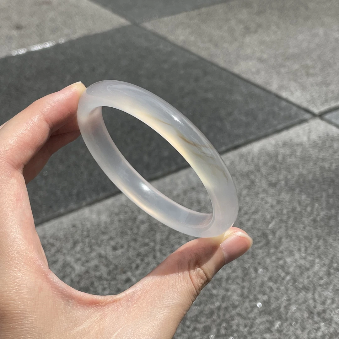圈口60+正圈白月光飘糖飘纹-玛瑙