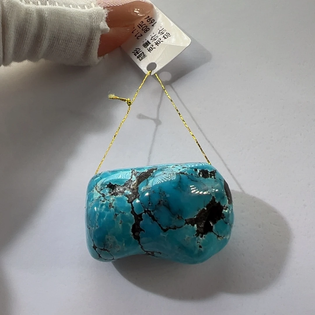 绿松石未镶嵌挂件