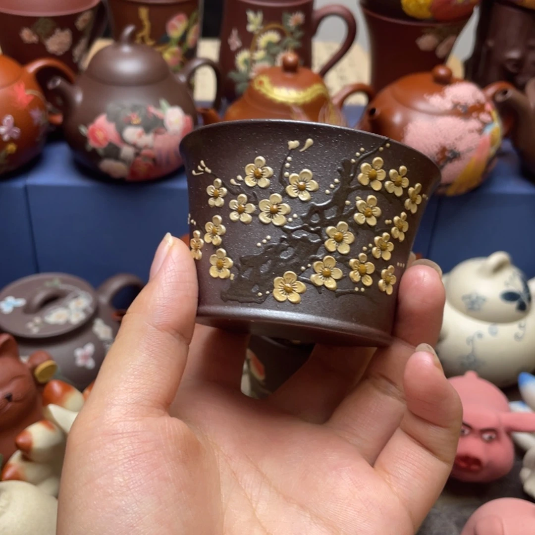 茶杯紫砂紫砂主人杯100cc