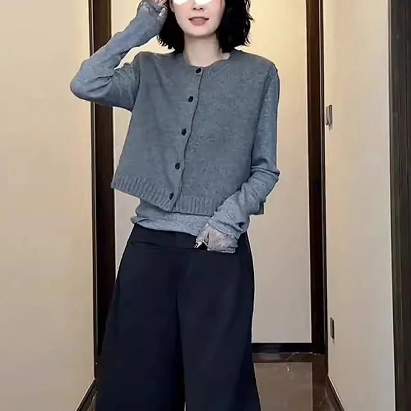 M285+5870气质感穿搭时尚简约针织马甲套装