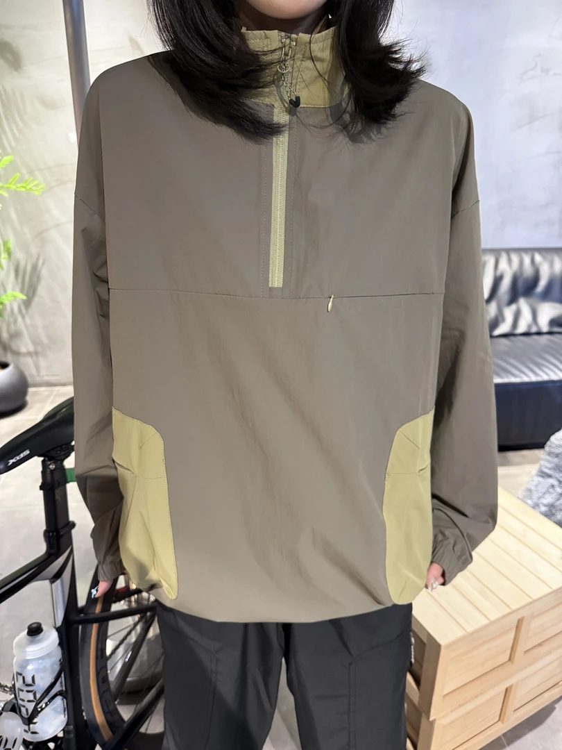 立领长袖秋季宽松套头防风卫衣情侣拉链时尚男款透气
