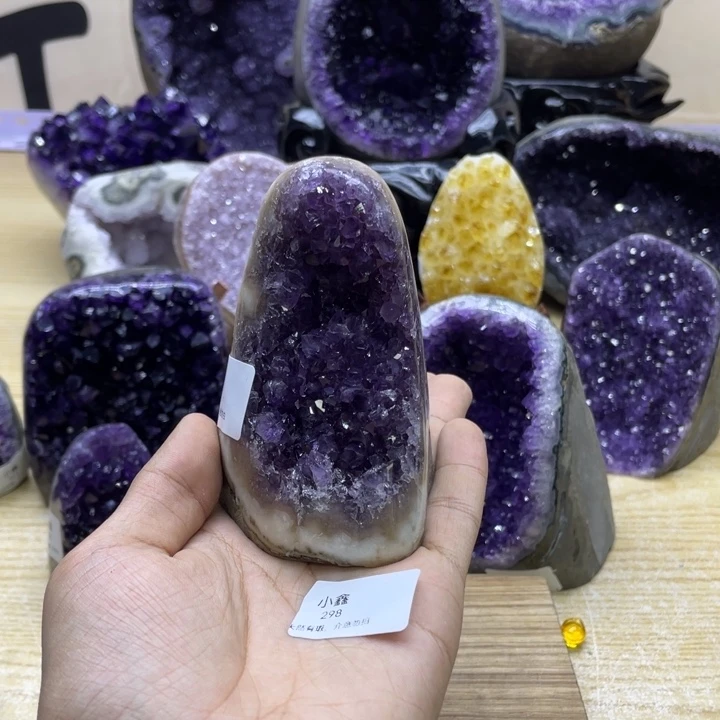 未镶嵌大型摆件（非配饰）紫晶