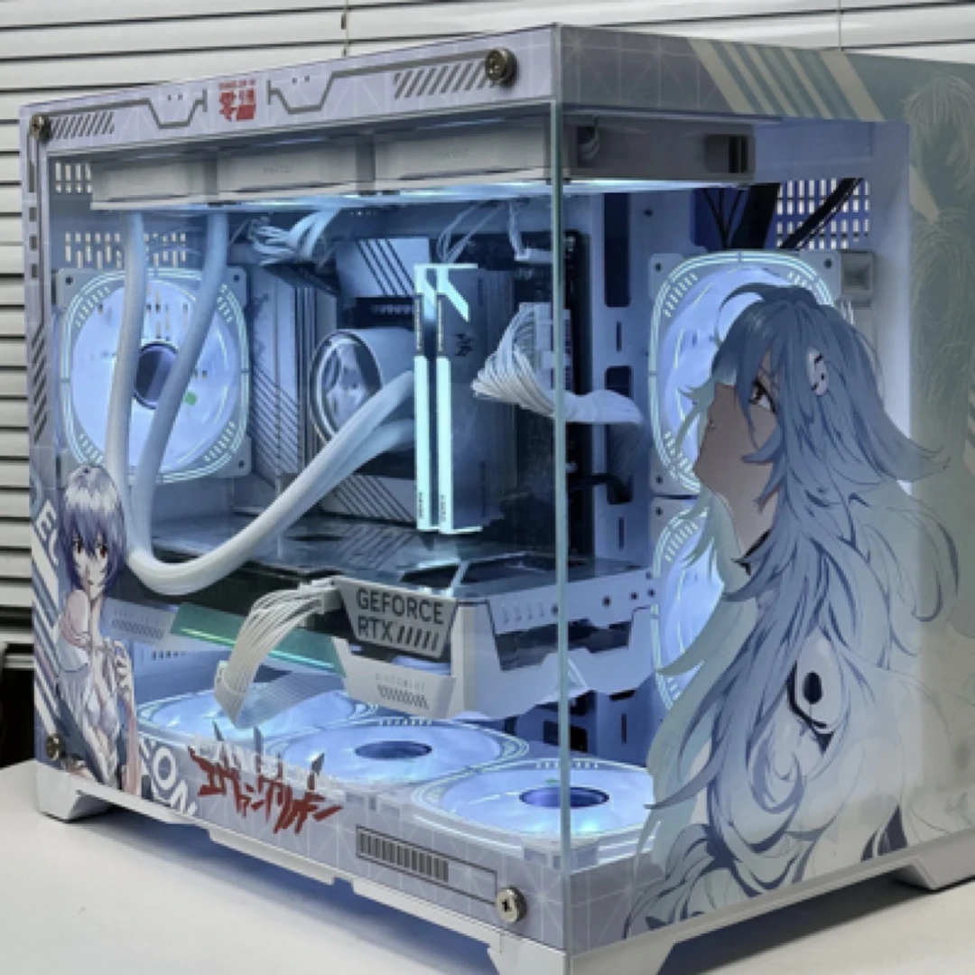 二次元定制机箱白色海景房